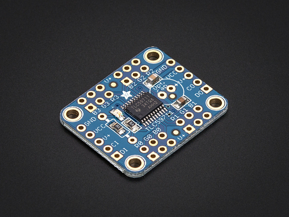 Adafruit 12-Channel 16-bit PWM LED Driver, SPI, TLC59711