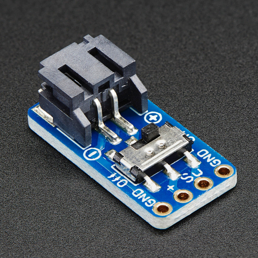 Adafruit Switched JST-PH 2-Pin SMT Right Angle Breakout Board