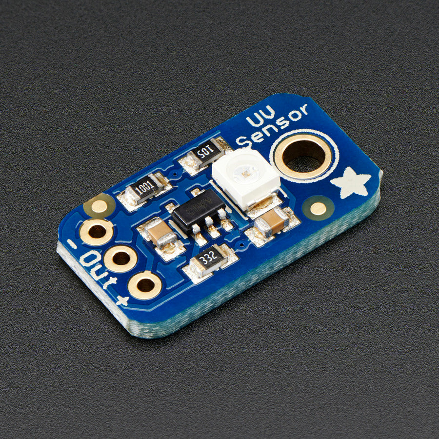 Adafruit Analog UV Light Sensor Breakout, GUVA-S12SD