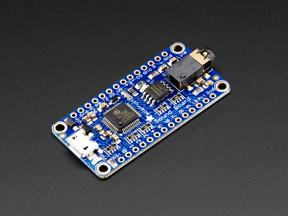 Adafruit Audio FX Sound Board, WAV/OGG Trigger with 16MB Flash