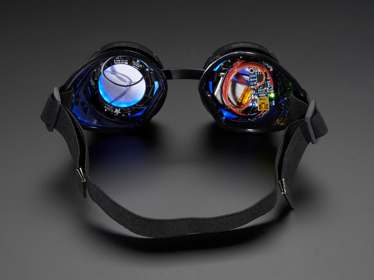 Adafruit Trinket-Powered NeoPixel Goggle Kit Pack