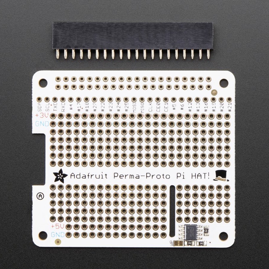 Adafruit Perma-Proto HAT for Raspberry Pi Mini Kit - Without EEPROM Adafruit Perma-Proto HAT for Raspberry Pi Mini Kit - Without EEPROM