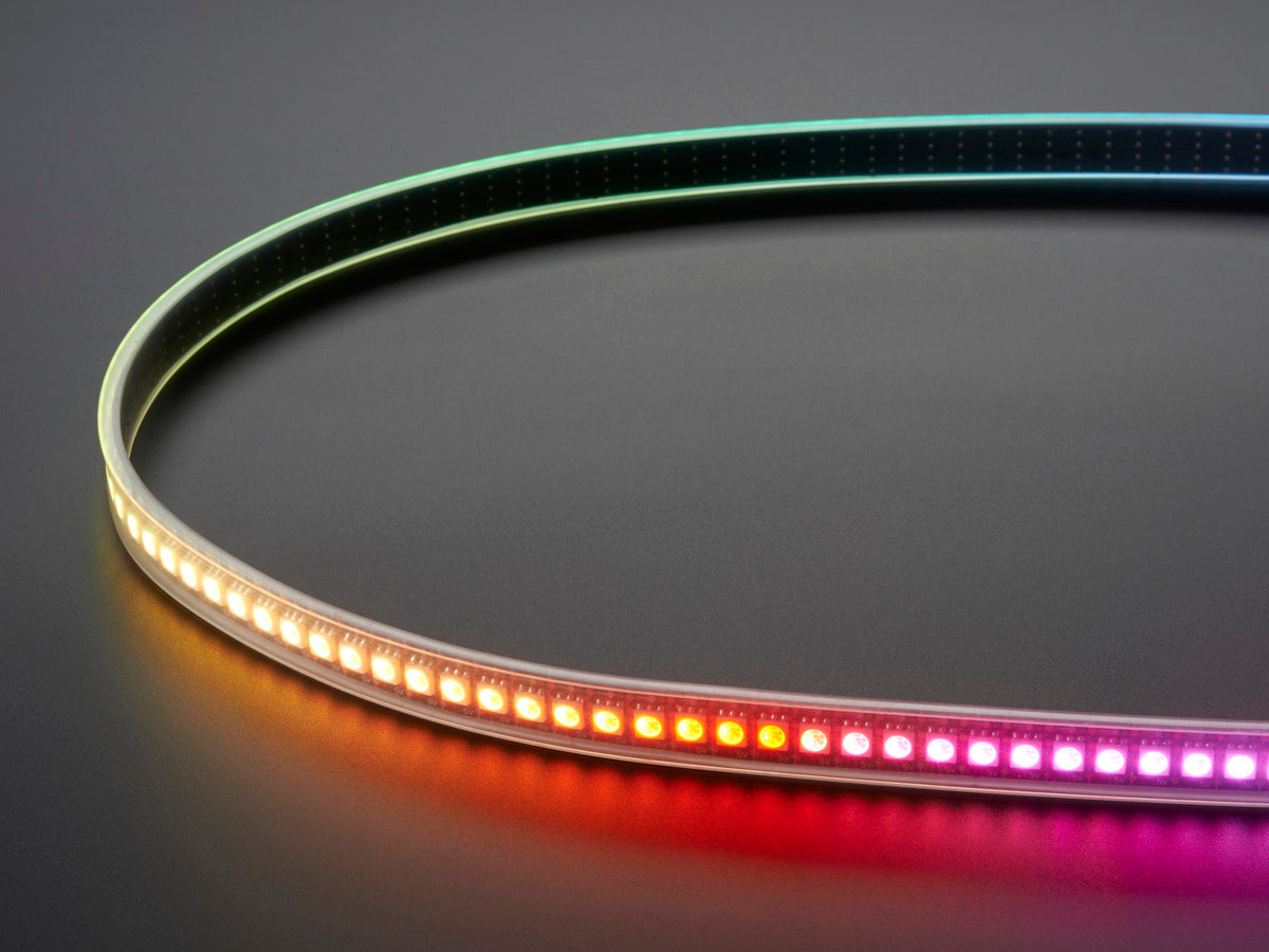 Adafruit DotStar Digital LED Strip, 144 LED/m, 0.5 Meter, Black