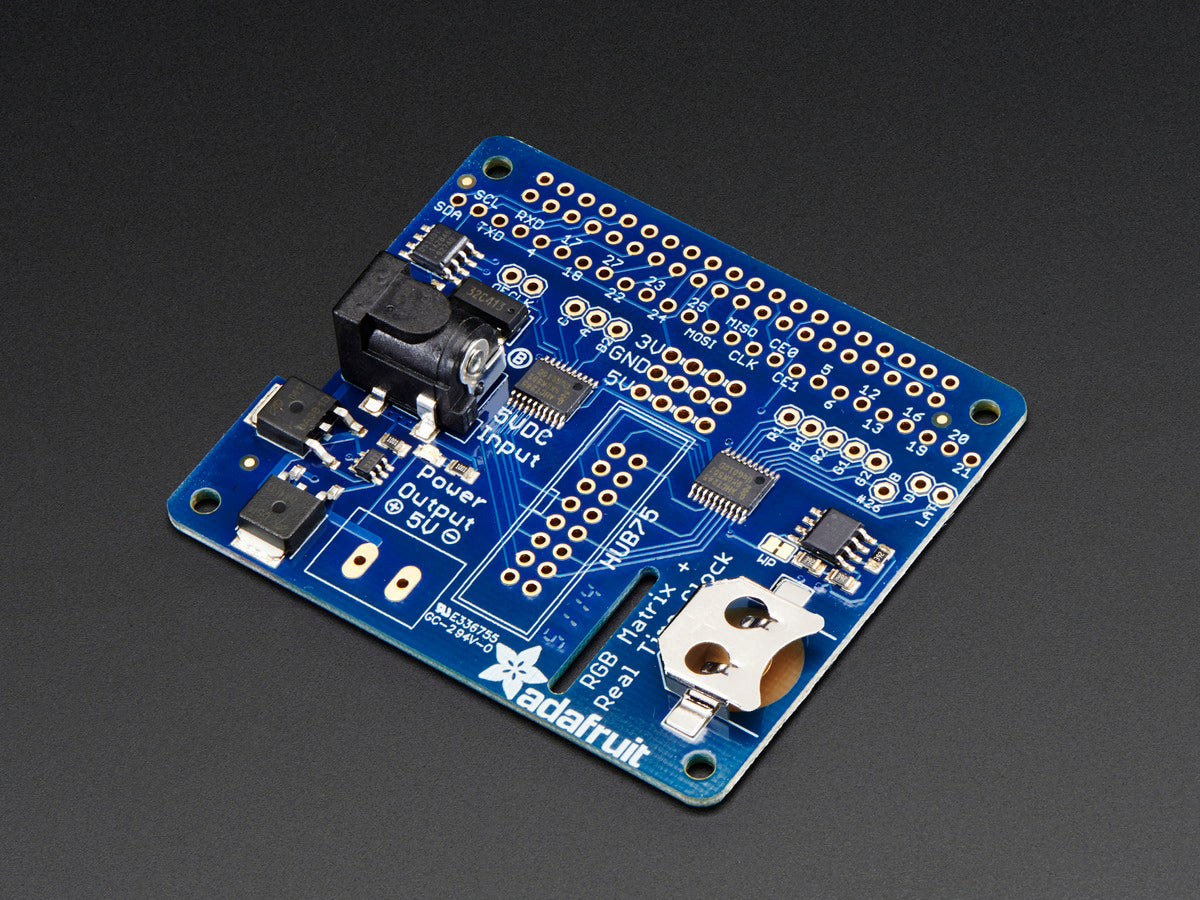 Adafruit RGB Matrix HAT+RTC for Raspberry Pi, Mini Kit | Paradisetronic.com