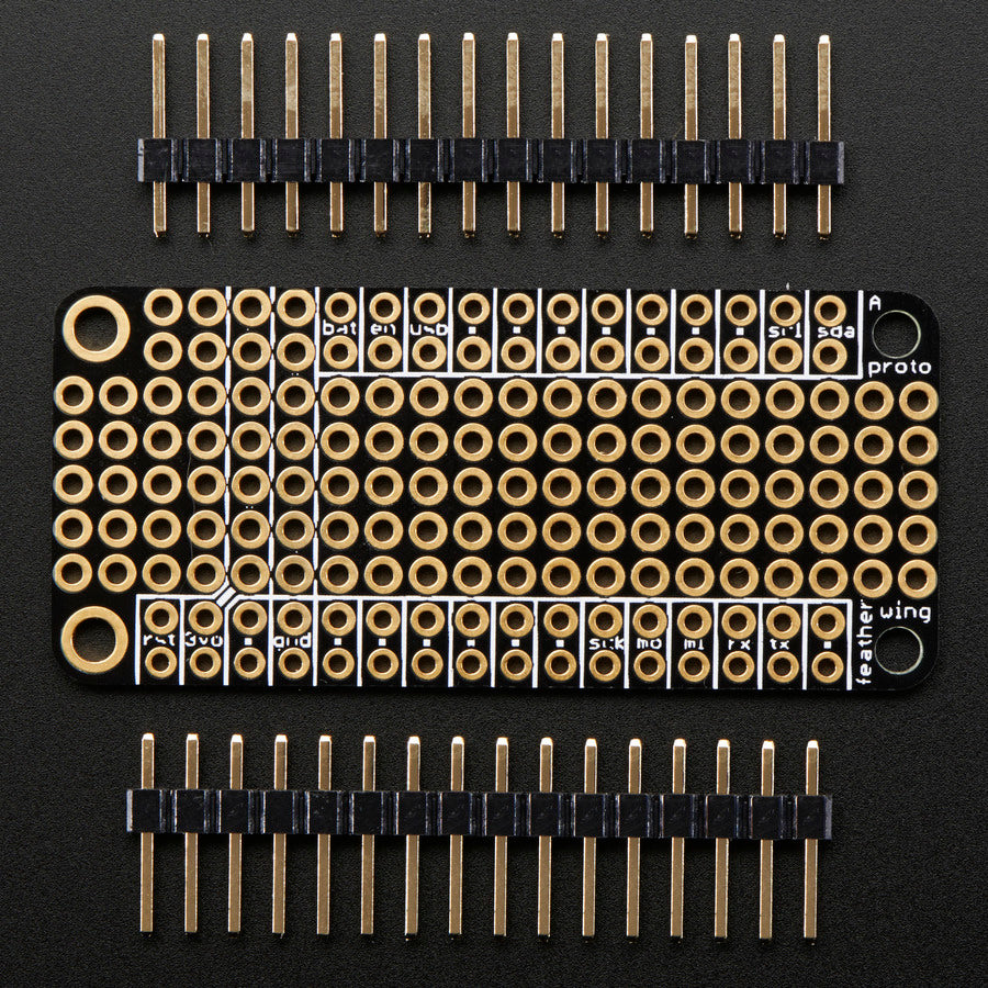 Adafruit FeatherWing Proto, Prototyping Add-on For All Feather Boards