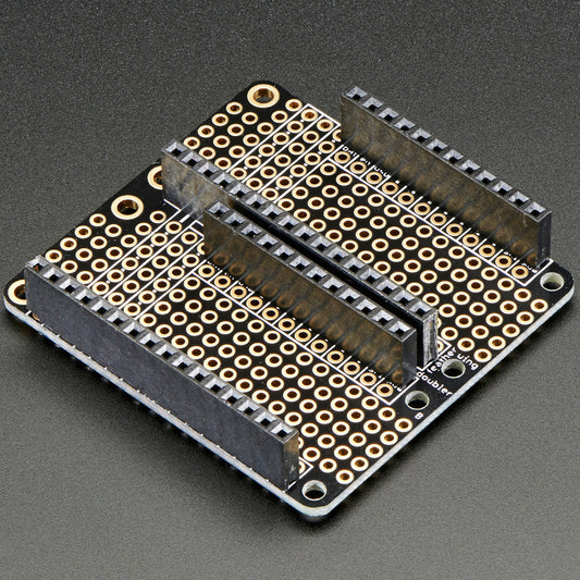 Adafruit FeatherWing Doubler, Prototyping Add-on For All Feather Boards