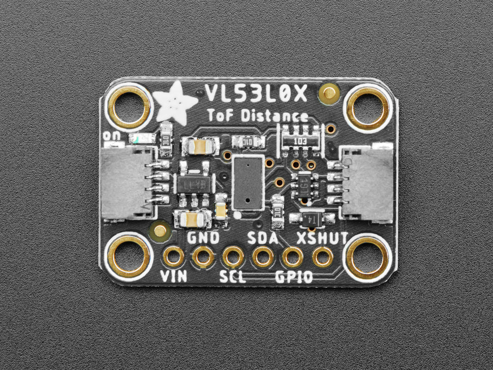 Adafruit VL53L0X Time of Flight Distance Sensor, ~30 to 1000mm