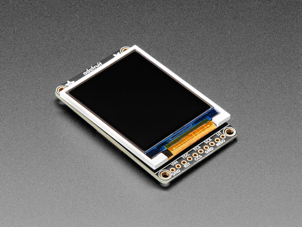 Adafruit 1.8" Color TFT LCD display with MicroSD Card Breakout, ST7735R, 358