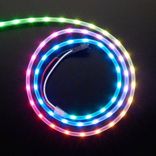 Adafruit NeoPixel LED Side Light Strip, Black 60 LED