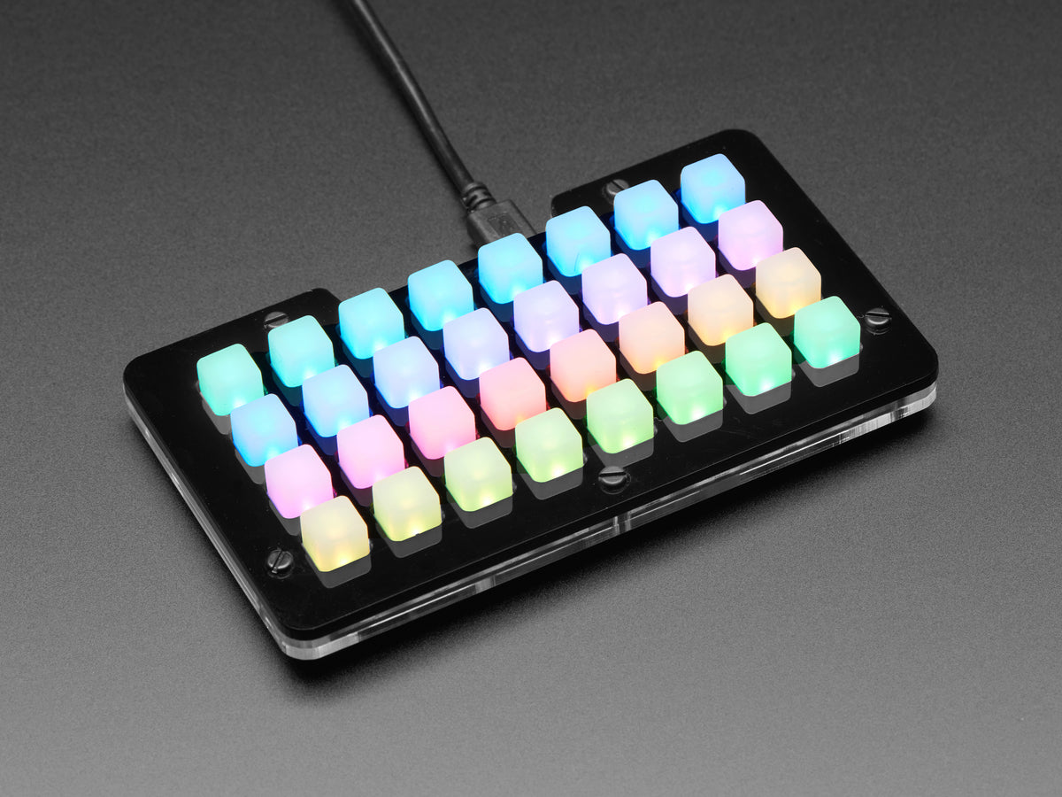 Adafruit NeoTrellis M4 Acrylic Enclosure Kit | Paradisetronic.com