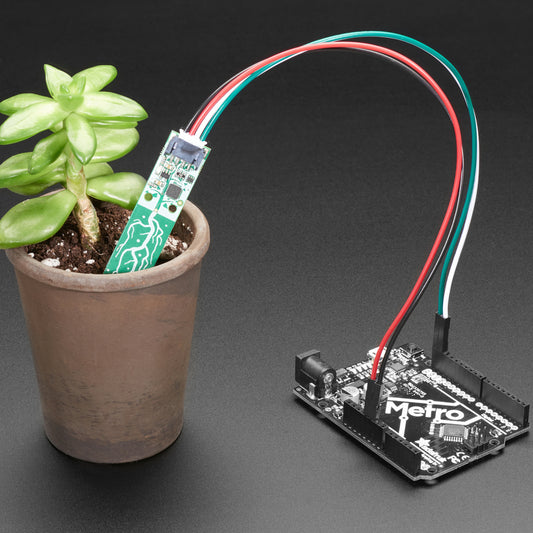 Adafruit STEMMA Soil Sensor, I2C Capacitive Moisture Sensor