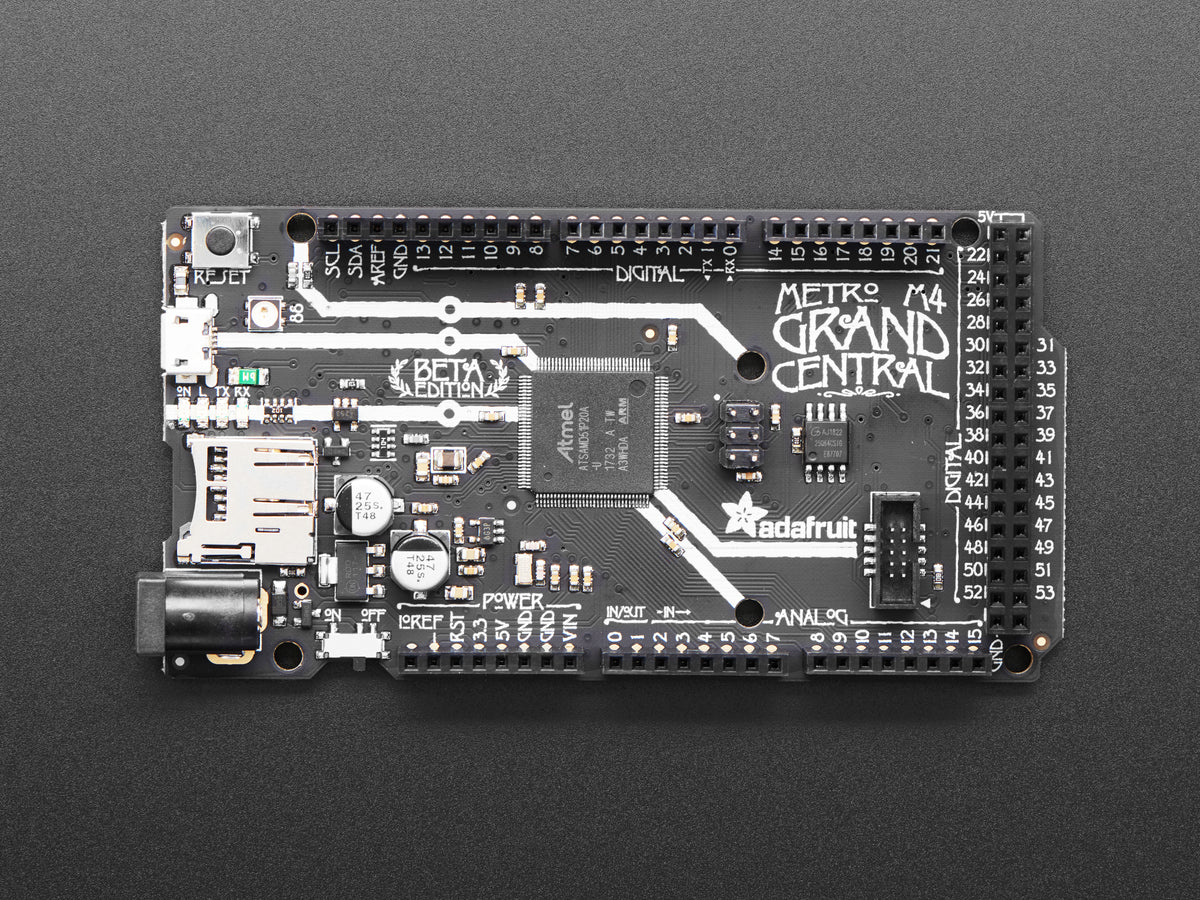 Adafruit Grand Central M4 Express featuring SAMD51