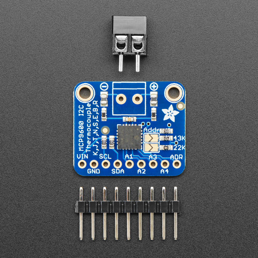 Adafruit MCP9600 I2C Thermocouple Amplifier for K, J, T, N, S, E, B and R Type
