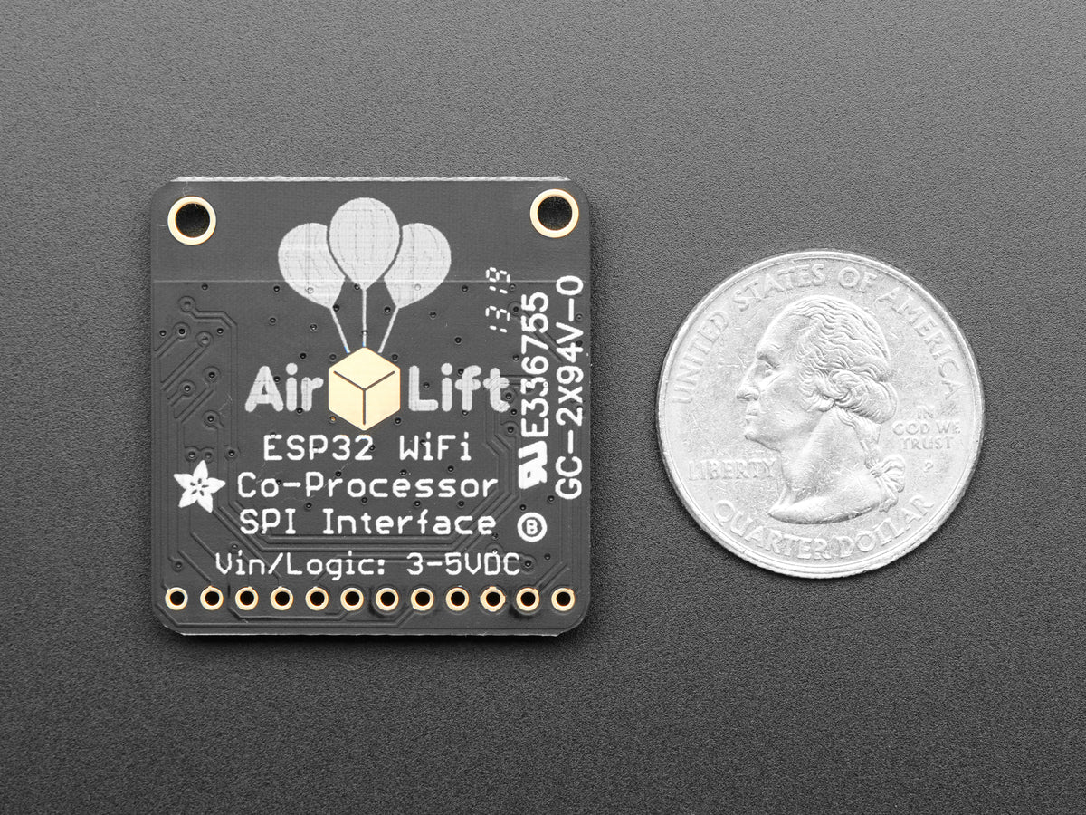 Adafruit AirLift, ESP32 WiFi Co-Processor Breakout Board