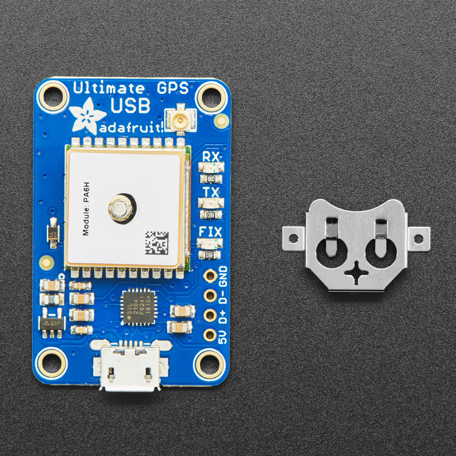 Adafruit Ultimate GPS with USB, 66 channels w/10 Hz | Paradisetronic.com