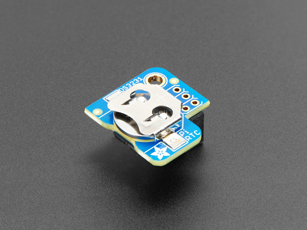 Adafruit PiRTC, Precise DS3231 Real Time Clock for Raspberry Pi