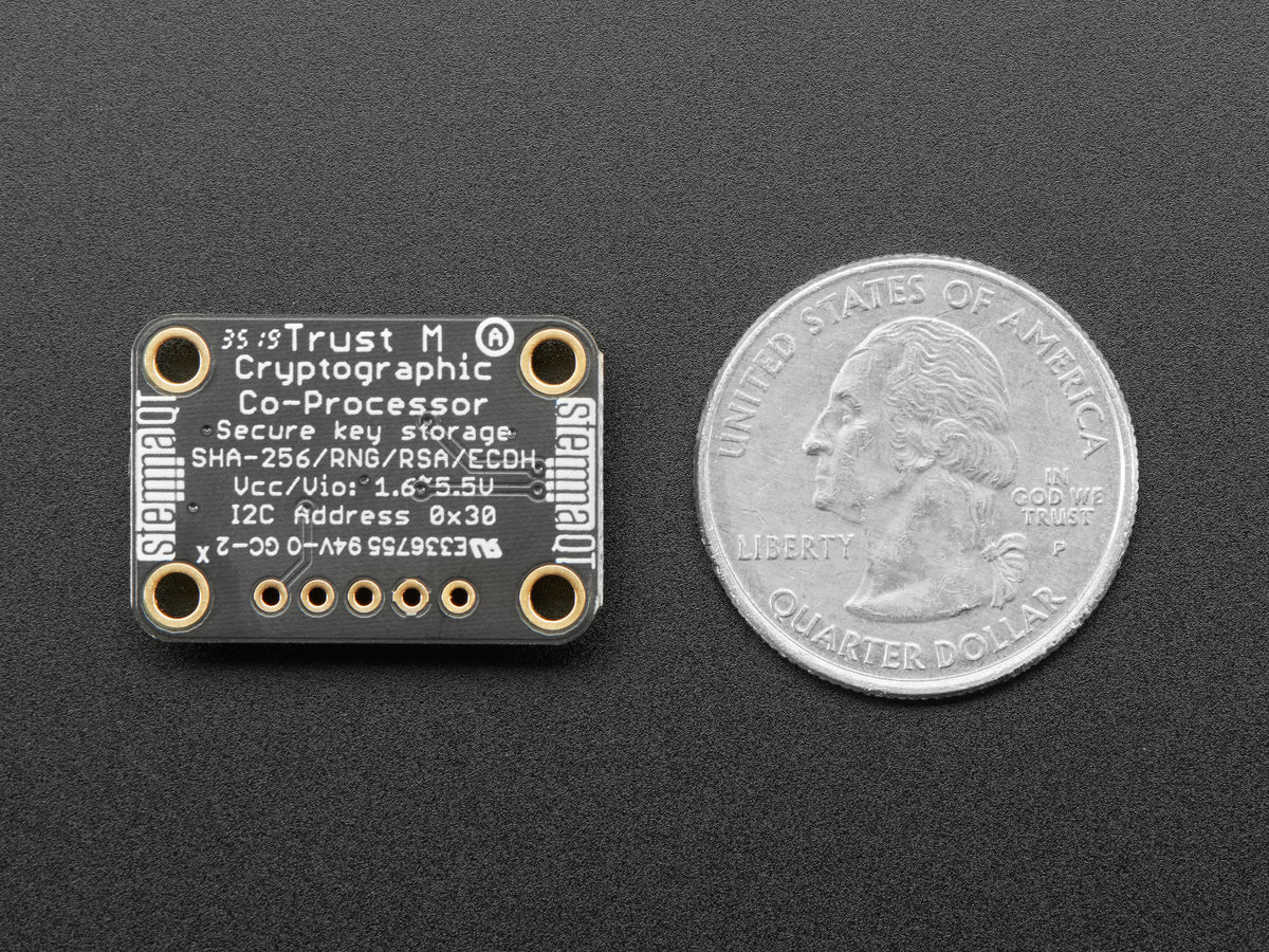 Adafruit Infineon Trust M Breakout Board, STEMMA QT / Qwiic