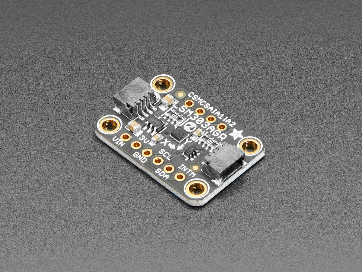 Adafruit LSM303AGR Accelerometer Magnetometer, STEMMA QT Qwiic