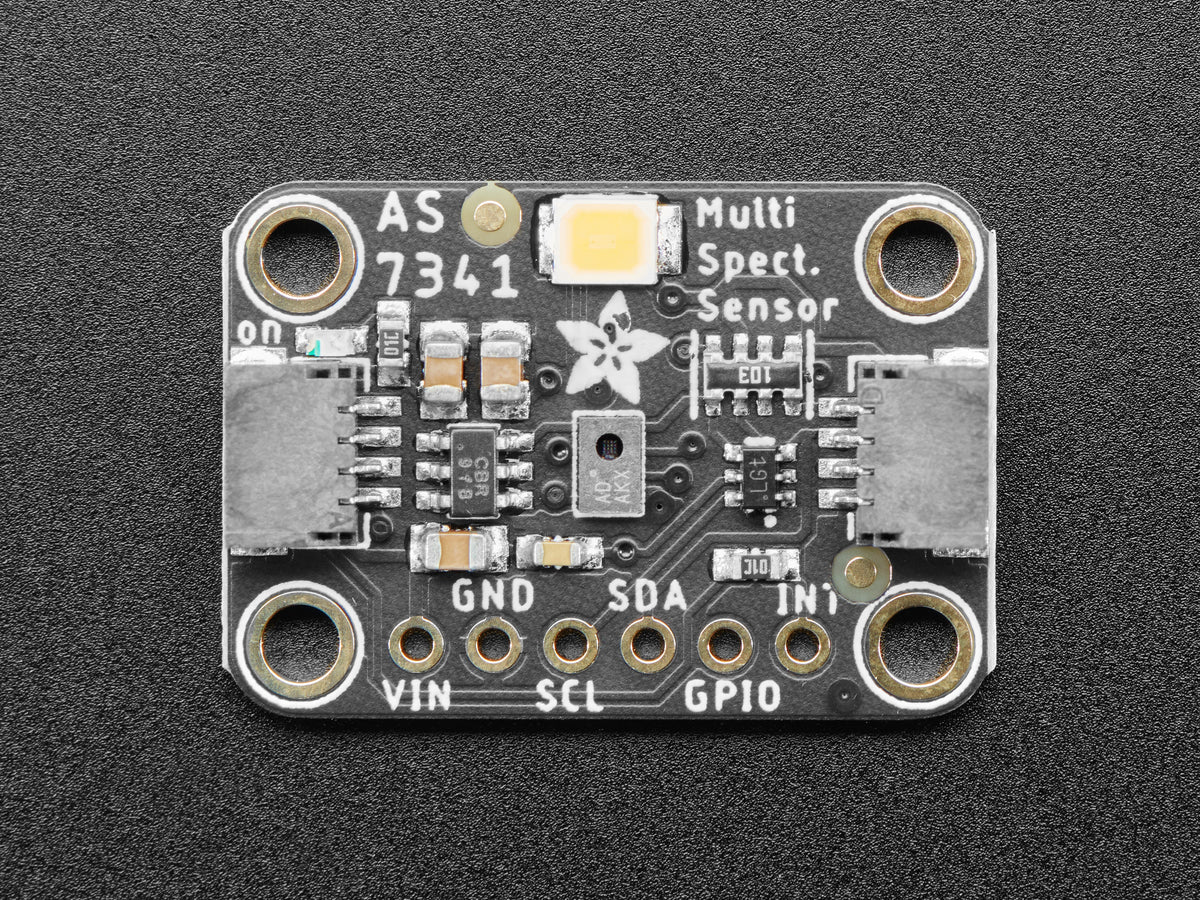 Adafruit AS7341 10-Channel Light / Color Sensor Breakout, STEMMA QT / Qwiic