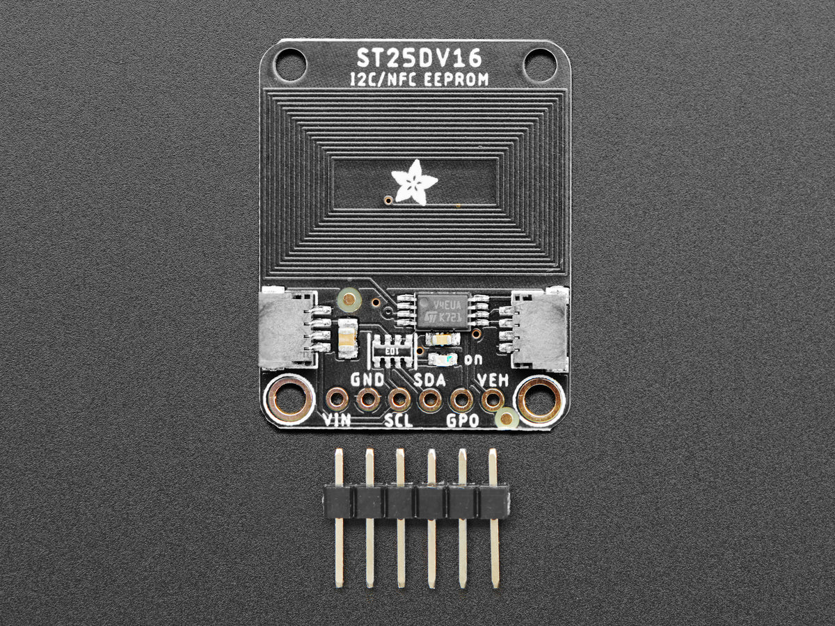 Adafruit ST25DV16K I2C RFID EEPROM Breakout, STEMMA QT / Qwiic