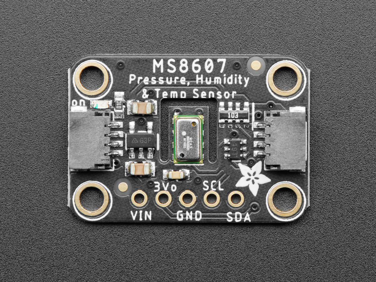 Adafruit MS8607 Pressure Humidity Temperature PHT Sensor, STEMMA QT / Qwiic