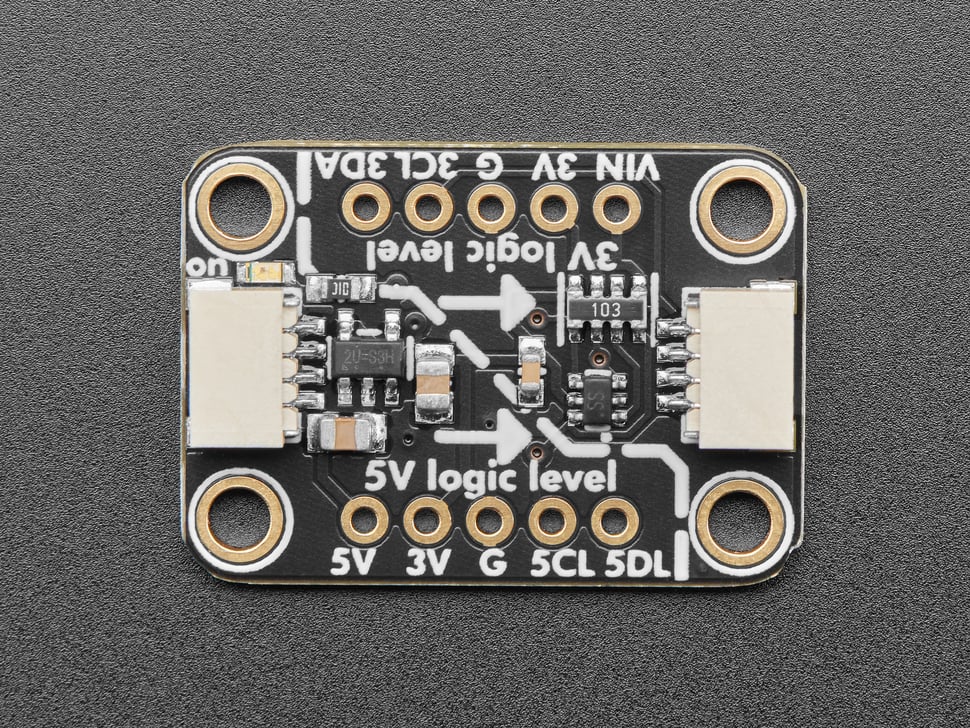 Adafruit QT 5V to 3V Shifter Breakout, STEMMA QT / Qwiic, 5637