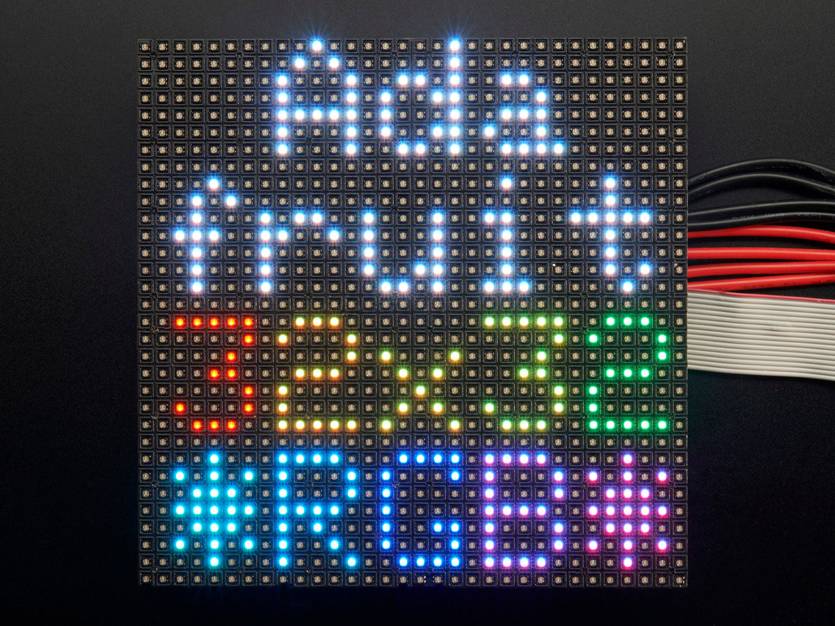 Adafruit 32x32 RGB LED Matrix Panel, 4mm Pitch