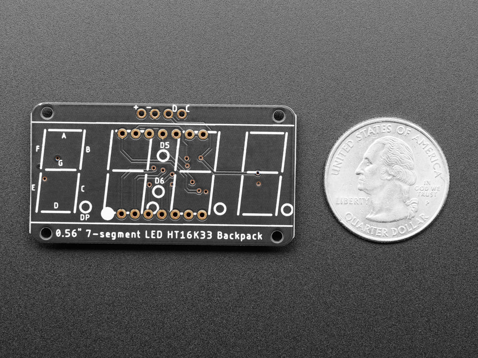 Adafruit 7-Segment LED Matrix Backpack | Paradisetronic.com