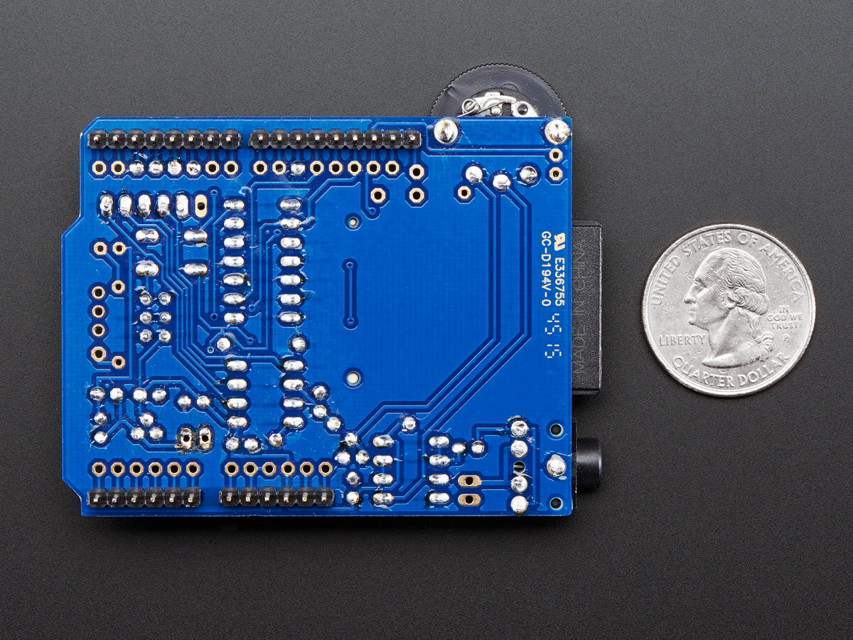 Adafruit Wave Shield for Arduino Kit, v1.1