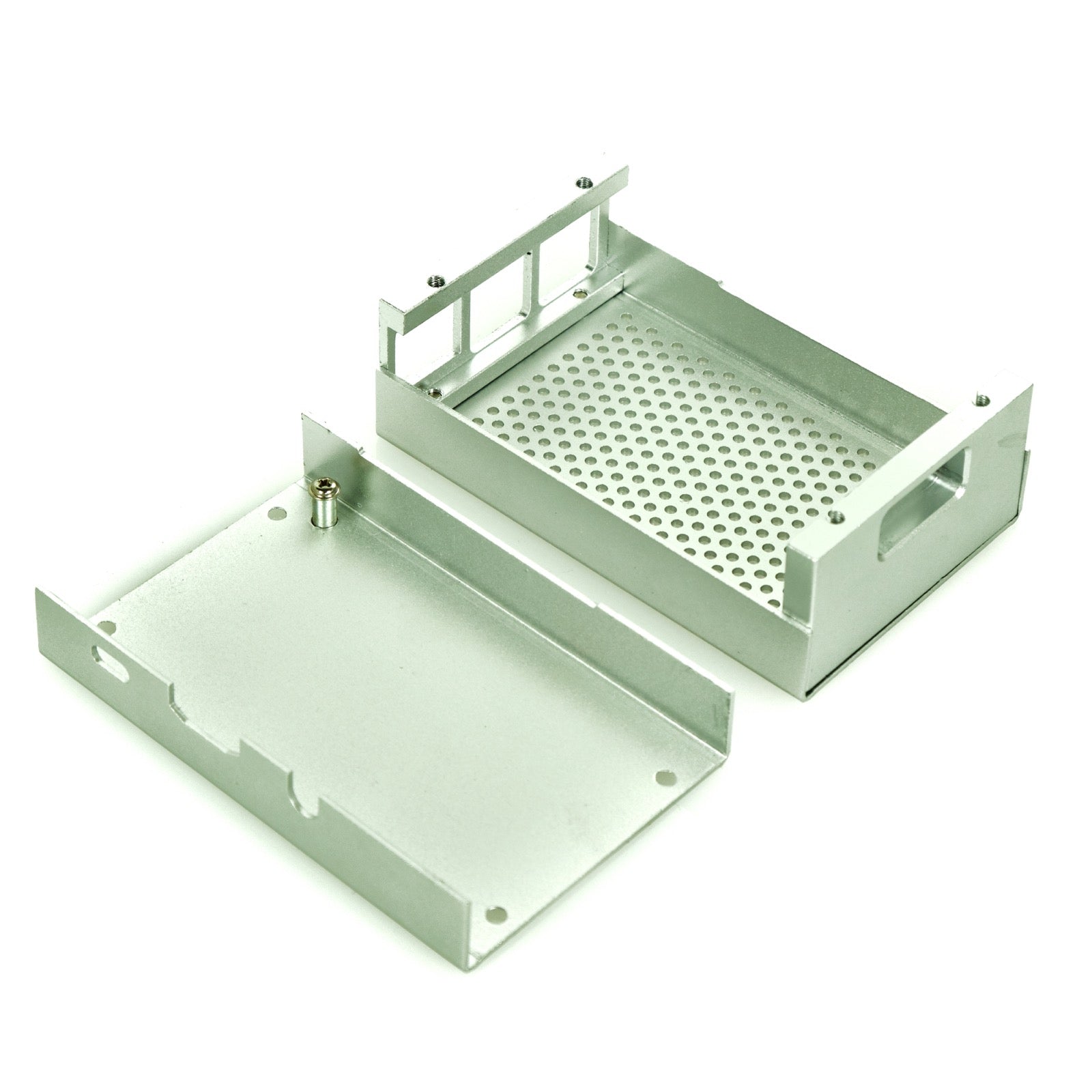 Metal Case For Raspberry Pi Aluminum Case for Raspberry Pi B+ / Pi 2 / Pi 3 | Paradisetronic.com