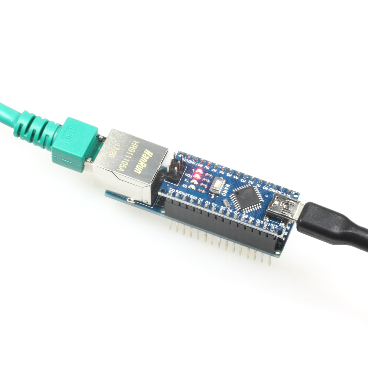 Ethernet Shield For Arduino Nano With Enc28j60 Rj45 6467