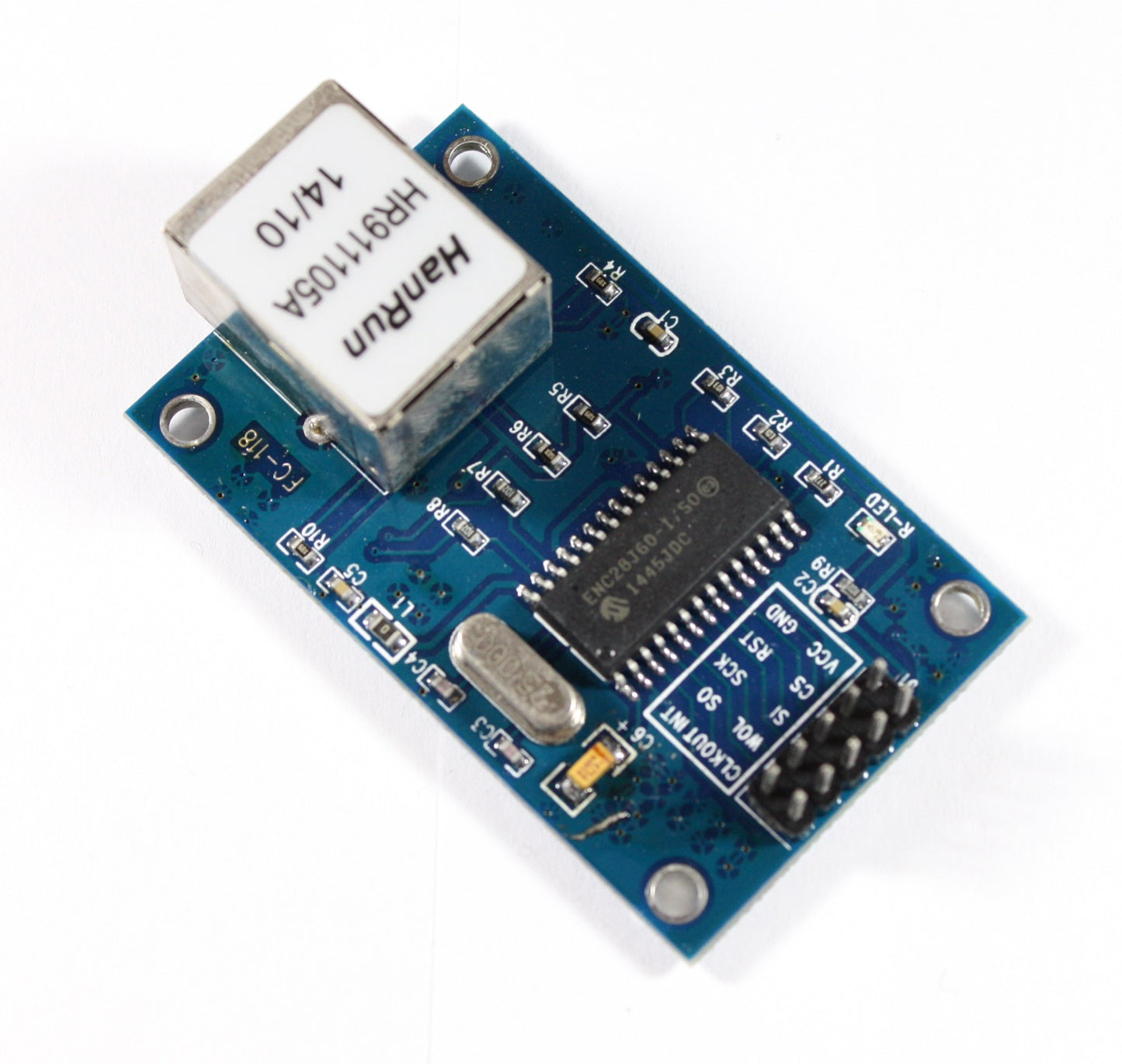 Ethernet Prototyping Board, ENC28J60, RJ45