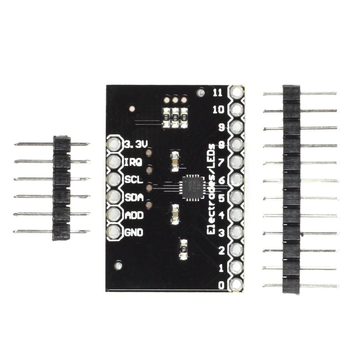 MPR121 Touch Sensor Controller Breakout – 12 Kanalen, I2C, 3.3V – Voor Arduino, Raspberry Pi & Meer – Capacitieve Touchpads