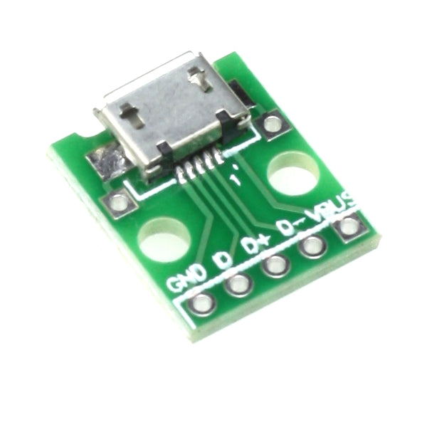 MicroUSB Breakout Board | Paradisetronic.com