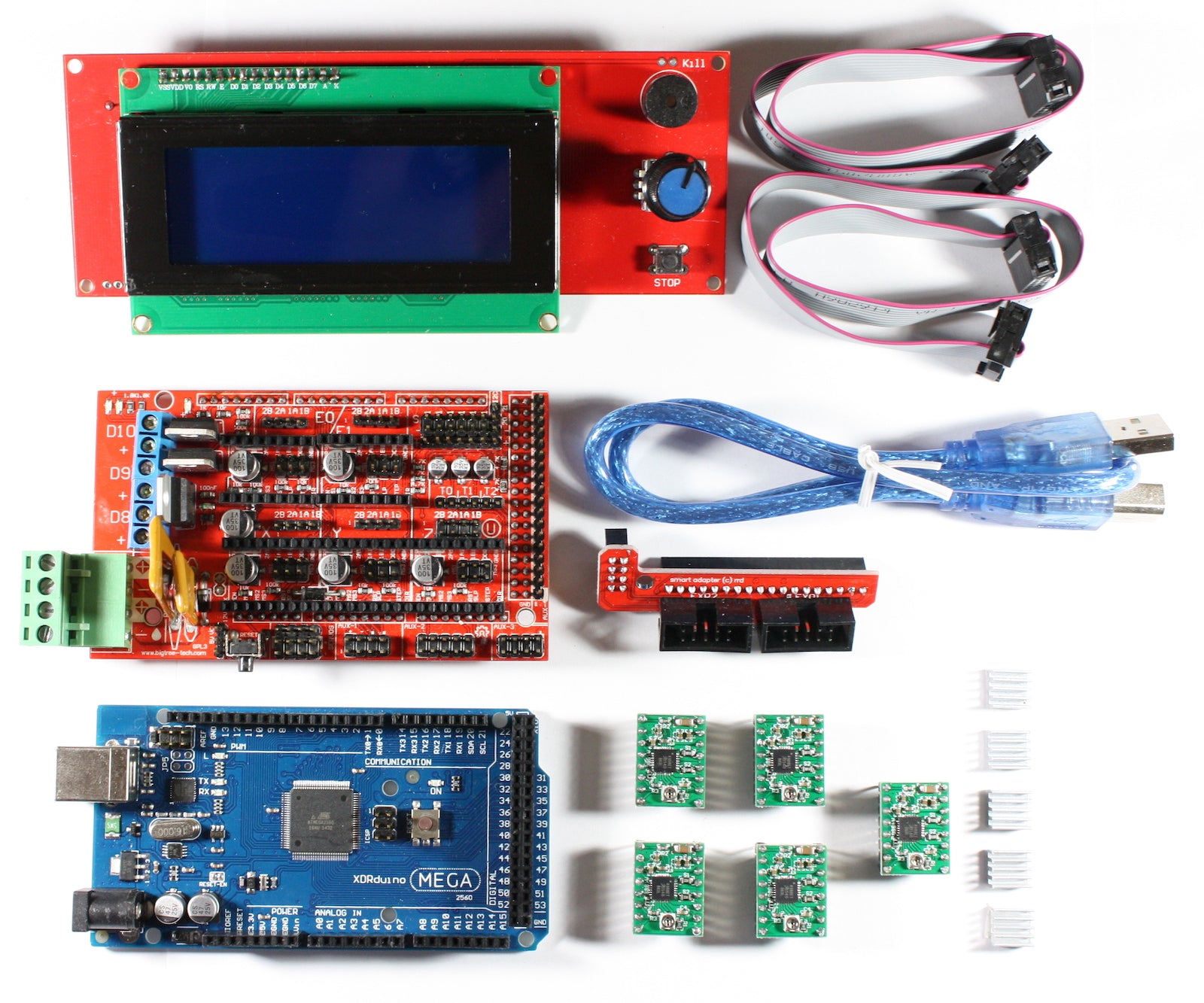 Reprap Kit RAMPS 1.4 Kit for RepRap 3D Printer | Paradisetronic.com
