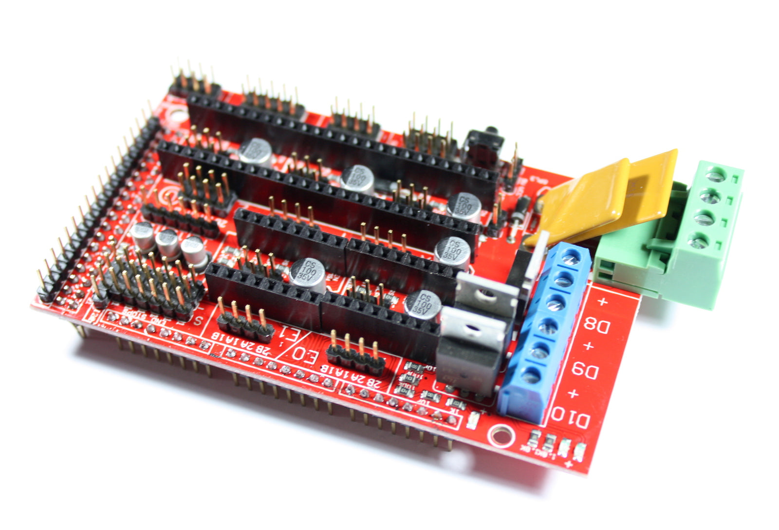 RAMPS 1.4 Shield for Arduino Mega and RepRap | Paradisetronic.com