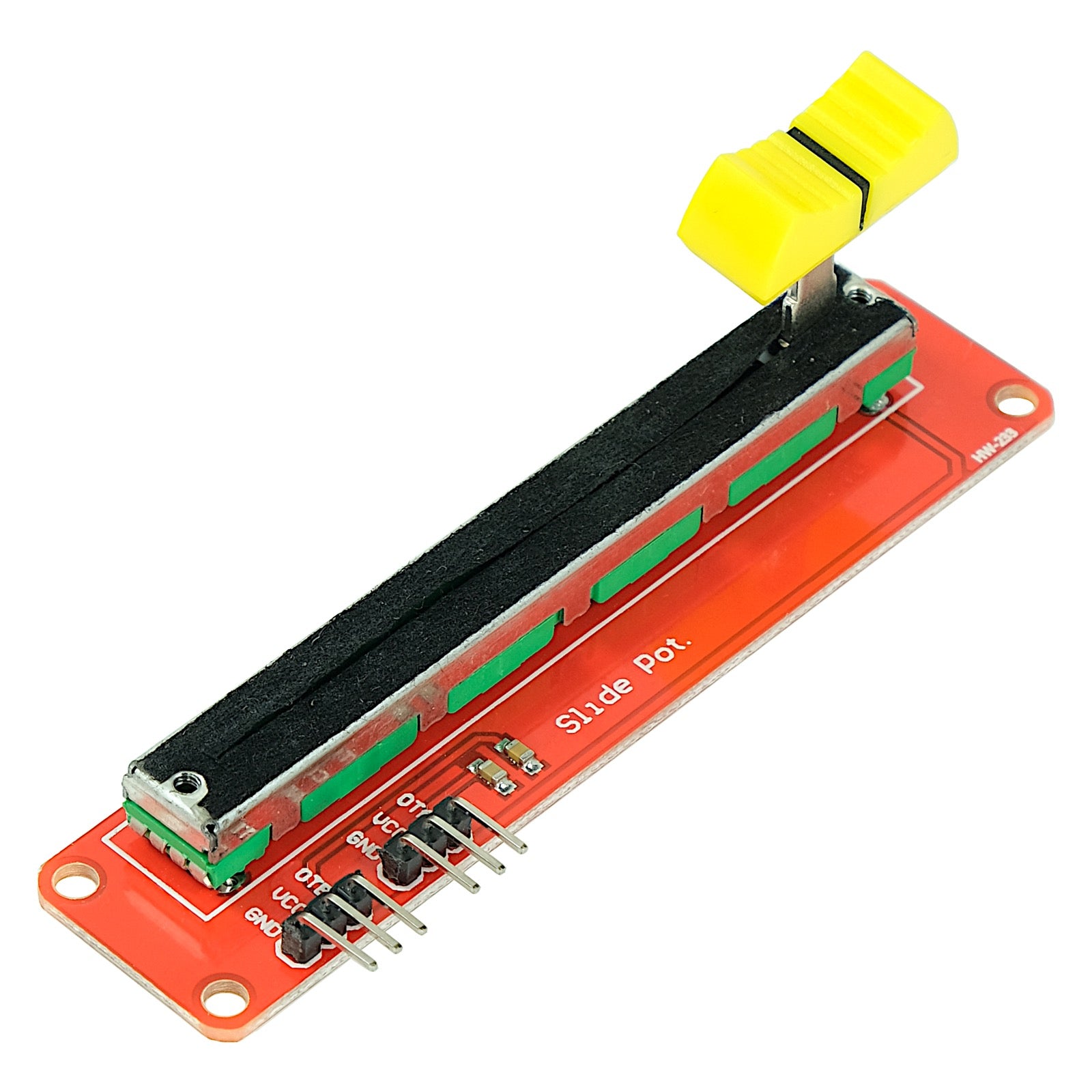 Slide Potentiometer with Fader Cap, 10kΩ | Paradisetronic.com